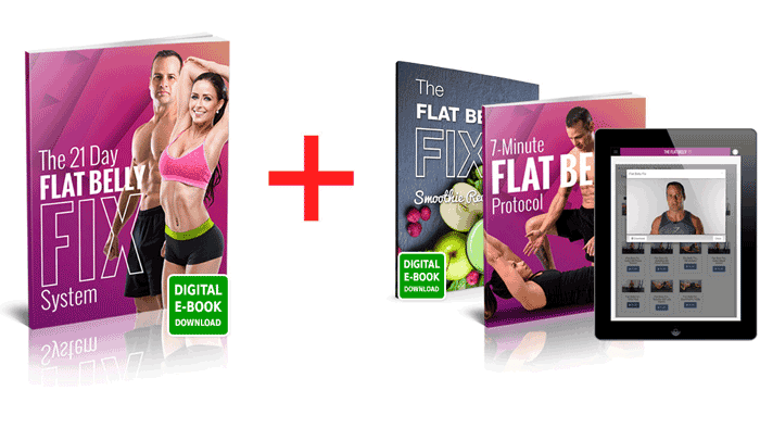 21 day Flat Belly Fix regime is one that focuses on arming you with all the information and resources you need to get to a happy place with your weight. The plan is perfect for those over the age of forty looking for a solution to the problem of relentless belly fat. With tasty smoothies and other fresh, tasty foods, following the diet part of the program is not very difficult.